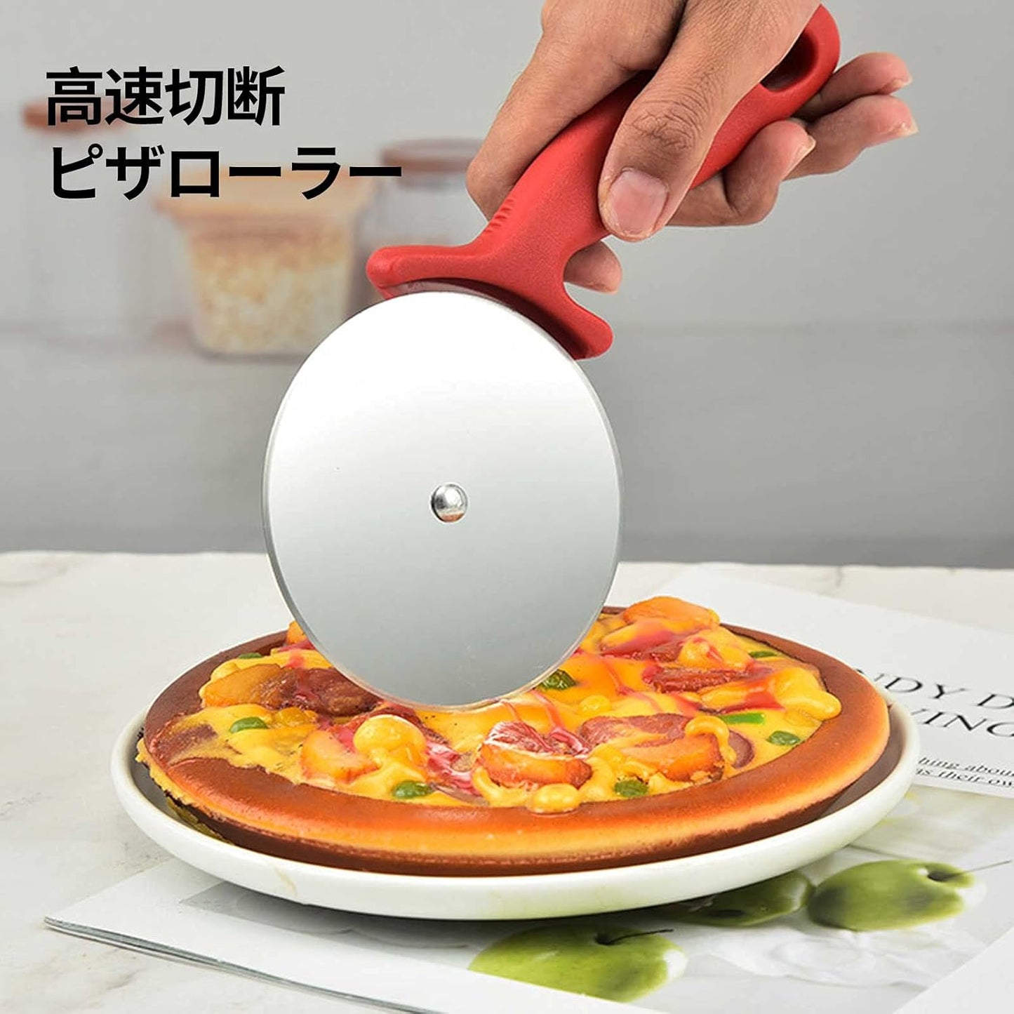 Pizza Cutter, Pizza r Big Size Cooker Stainless