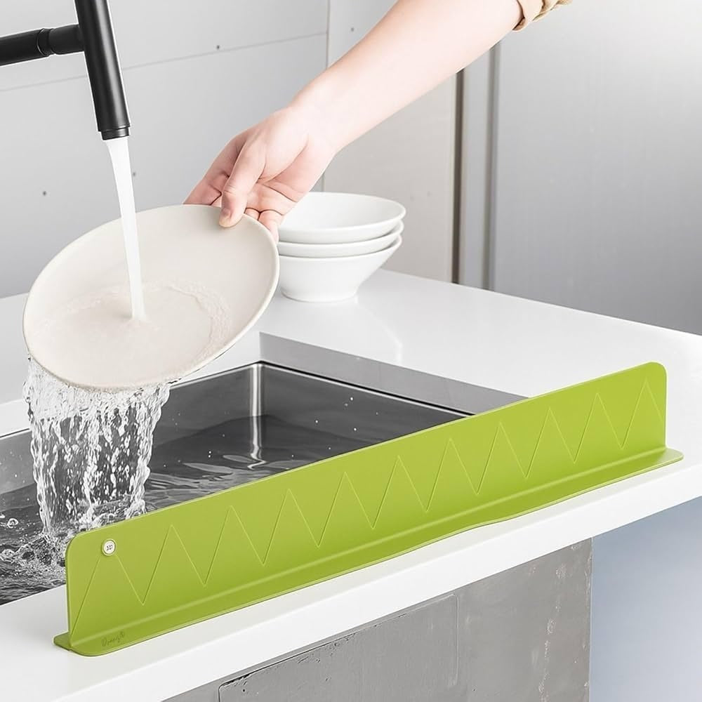 Silicone Sink Splash Guard With Suction