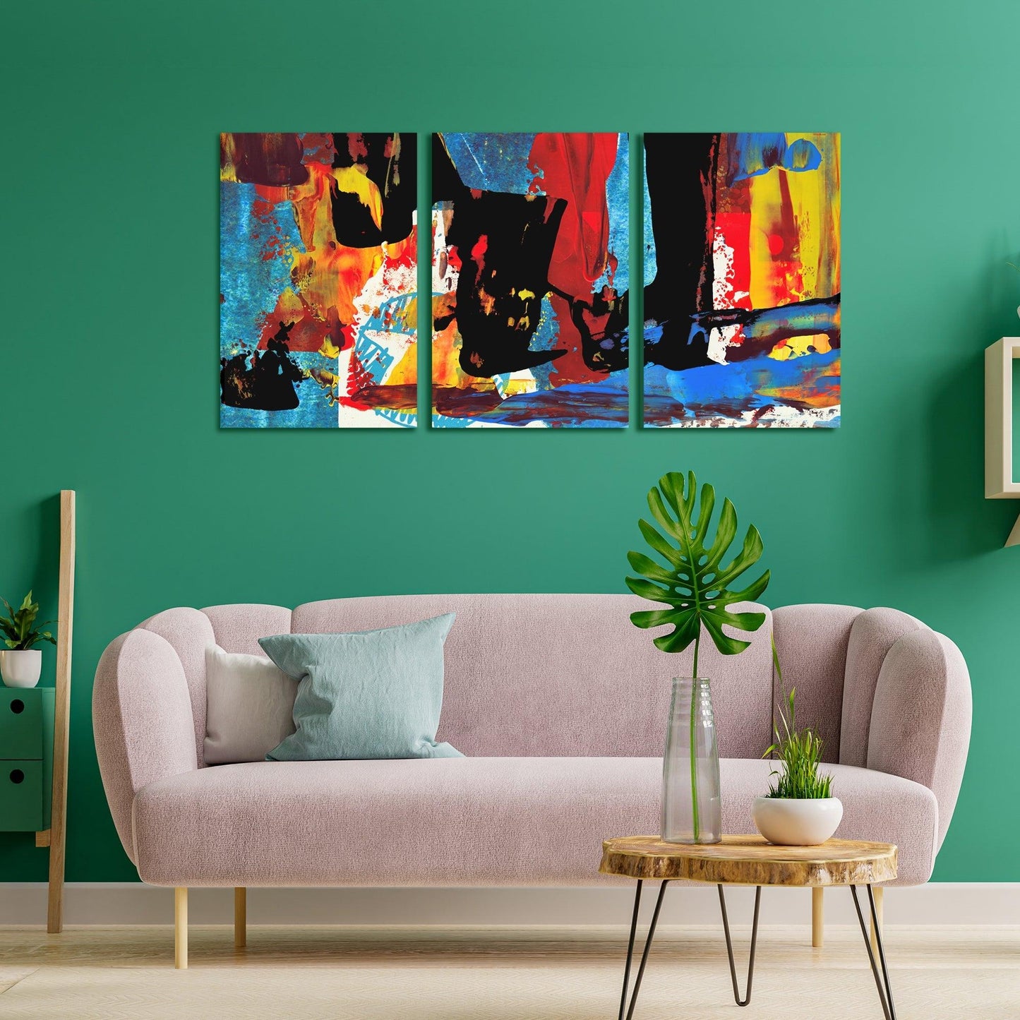 3D Wall Art Panels Frame Canvas painting Modern