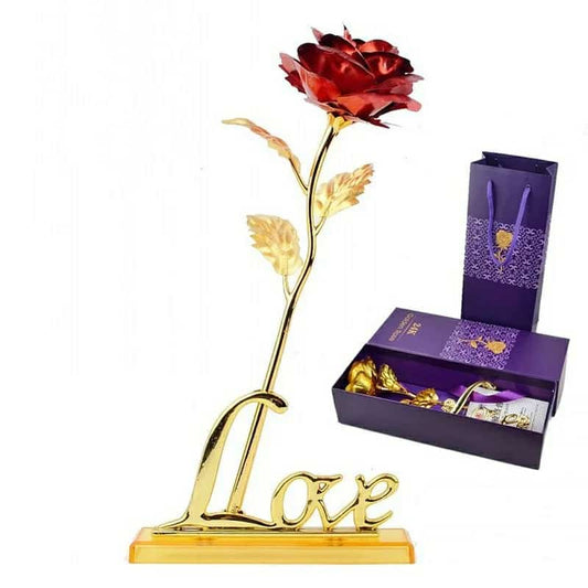 24k Gold Plated Rose