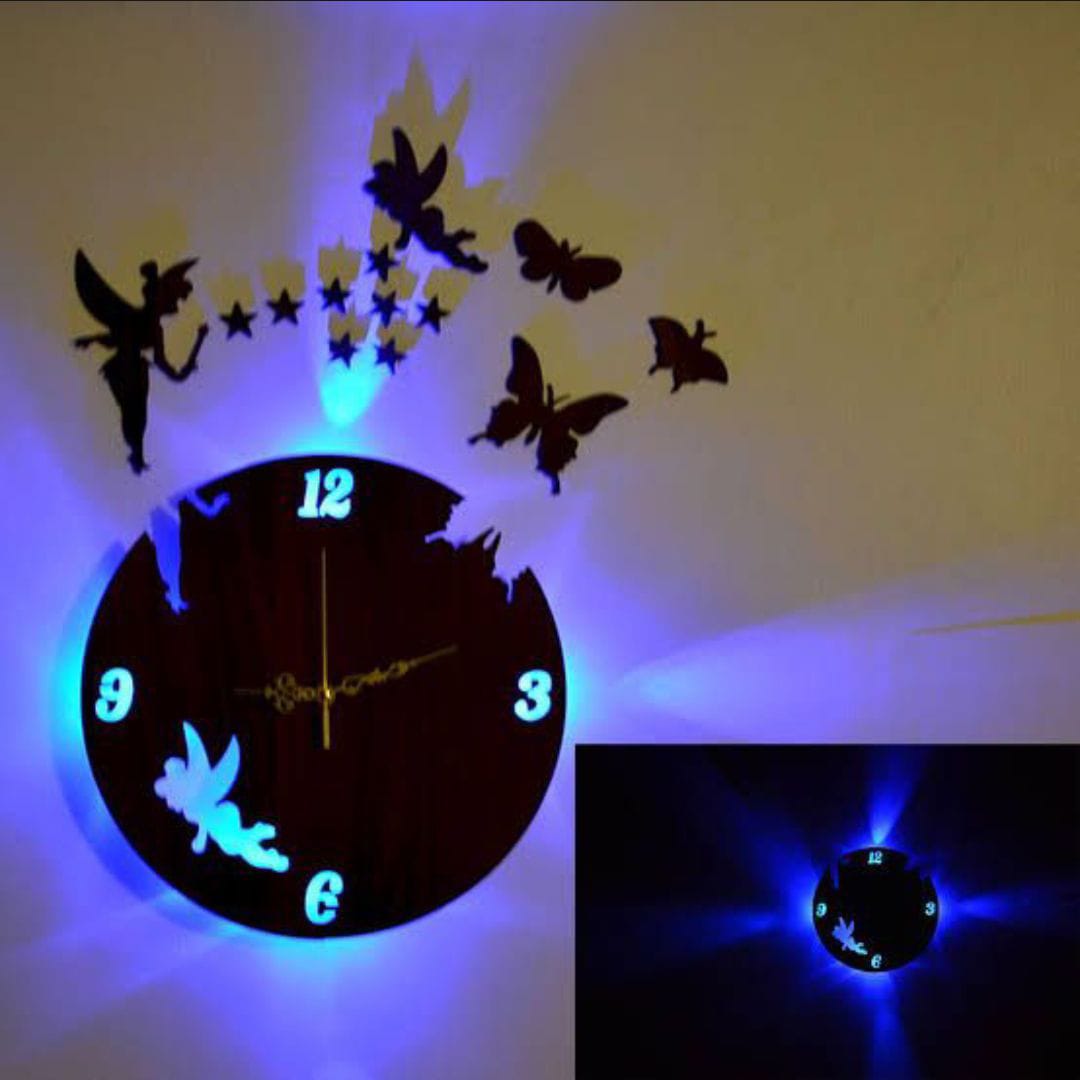 Buy one get one free 3d wall clock