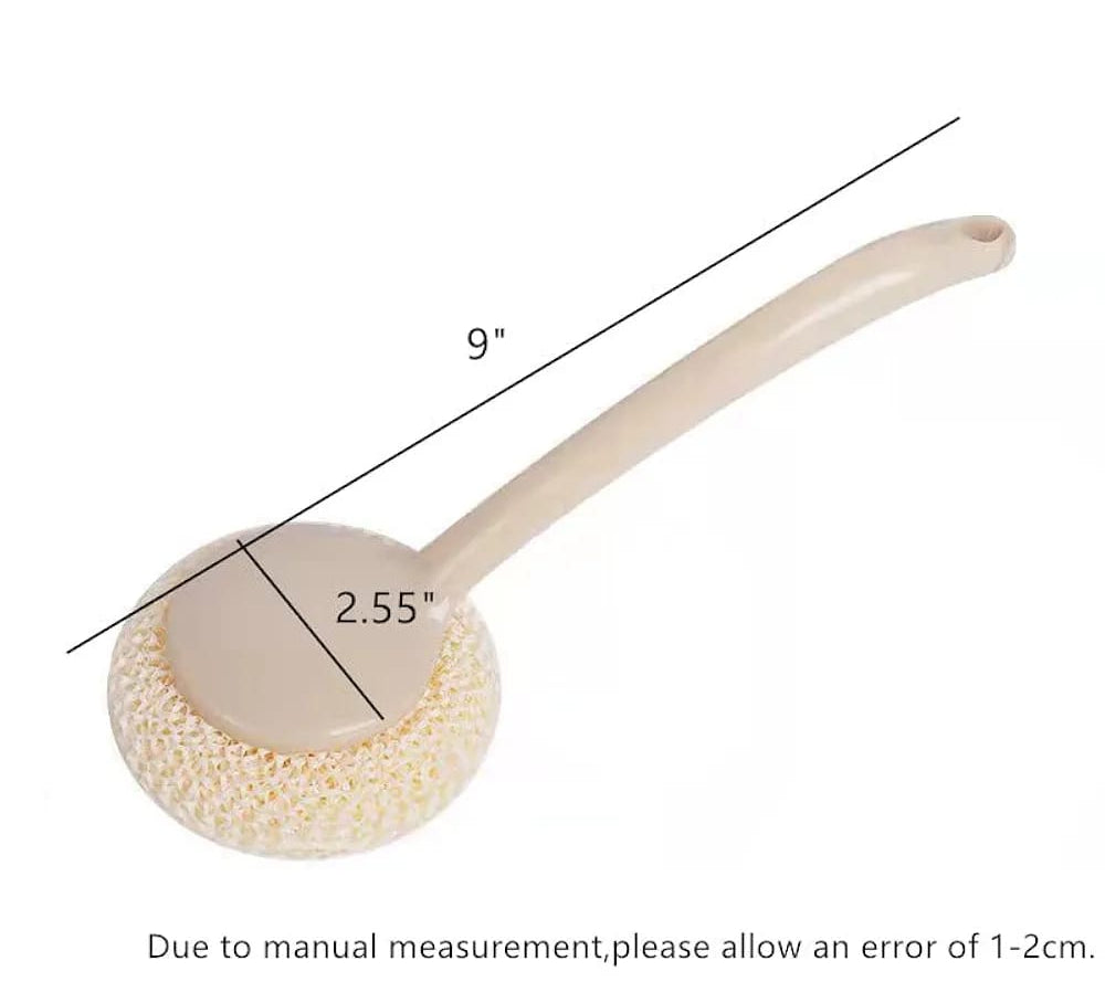 Multipurpose Fiber Cleaning Balls with Long Handle