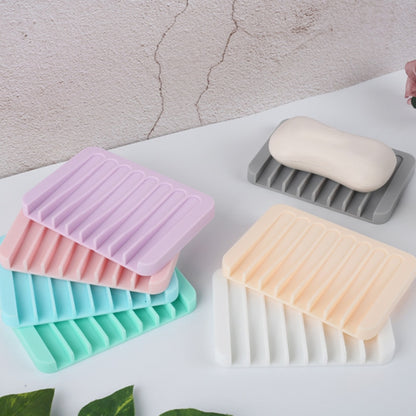 Silicone soap dish Drainer Tray