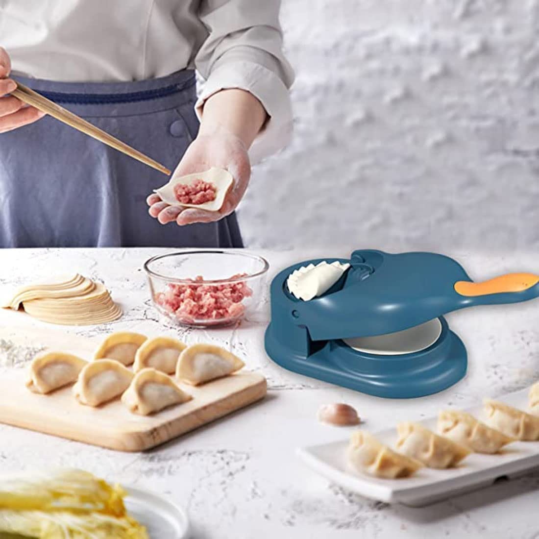 Dumpling Maker Kitchen Press Mold Tool For Perfectly
