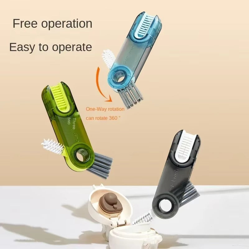 3-in-1 Silicone Cup Brush Set