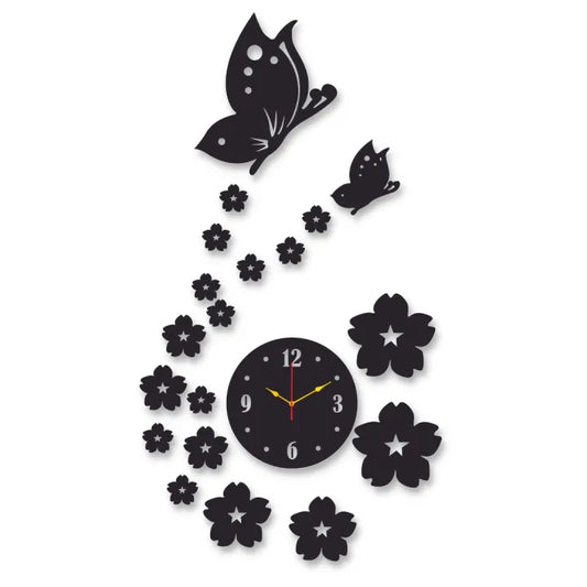 3d wall clock