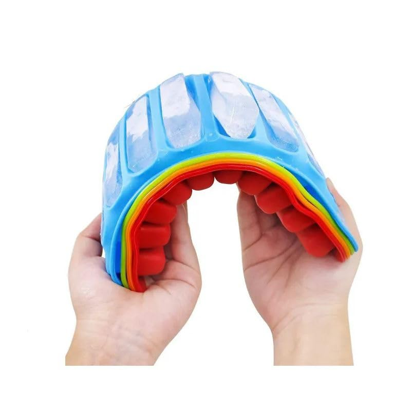 1 PC 10 Grids Silicone Ice Cube Tray