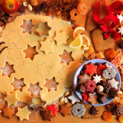 12 pcs, stainless steel cookie cutter, DIY, cookie