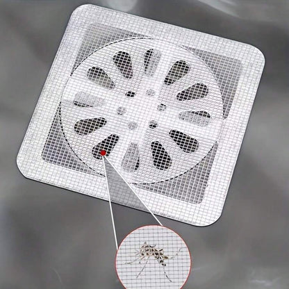 pack Of 4 Multifunctional Sticker Drainer Netfor bathroom
