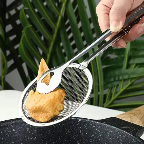 2 IN 1 FRYING TONG