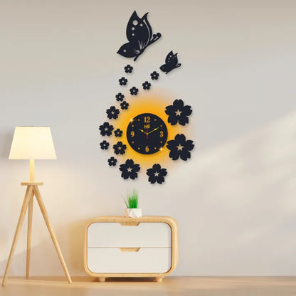 3d wall clock