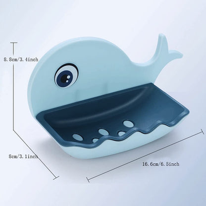 Little Whale Drain Storage Rack Dish Soap Holder