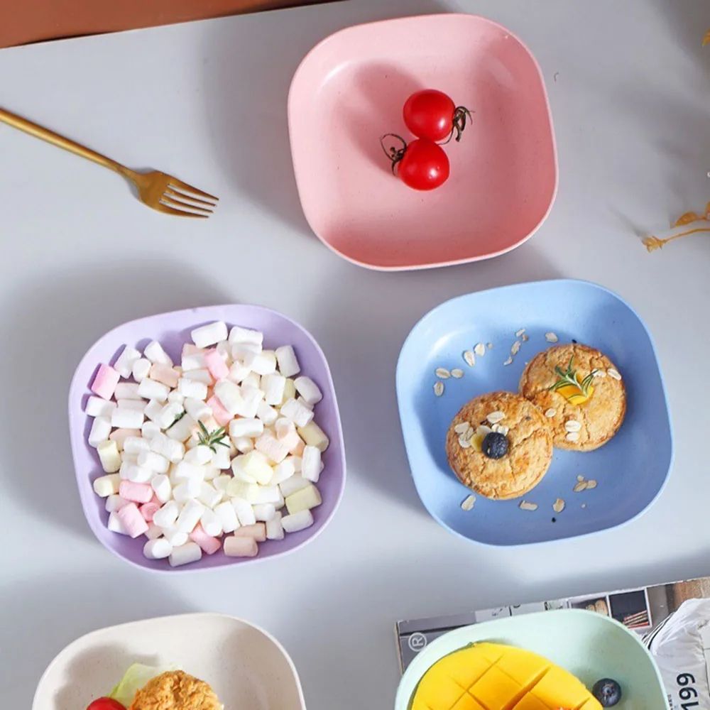 10Pcs Multi-function Spit Bone Plate Set Household Food