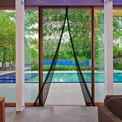 Premium Quality Mosquito Magic Mesh Door Curtain