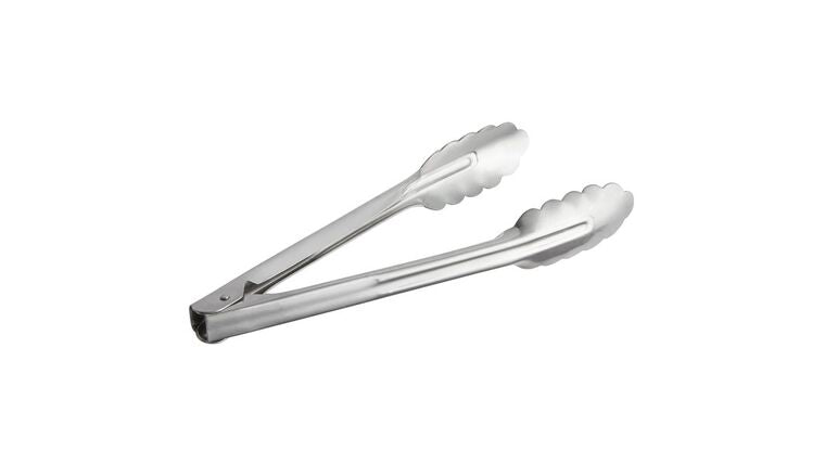 stainless steel BBQ tongs