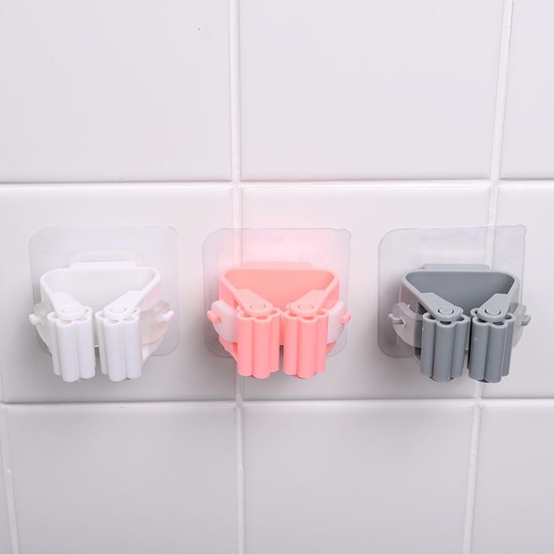 1 Pc Mop and Broom Self Adhesive Holder