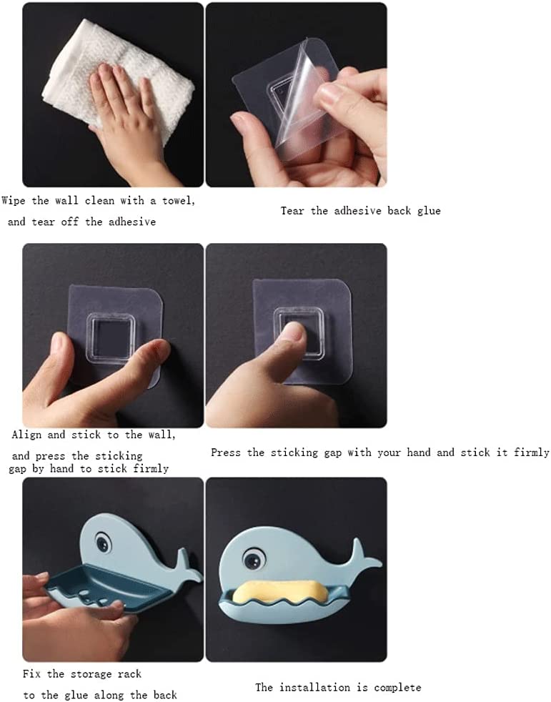 Little Whale Drain Storage Rack Dish Soap Holder