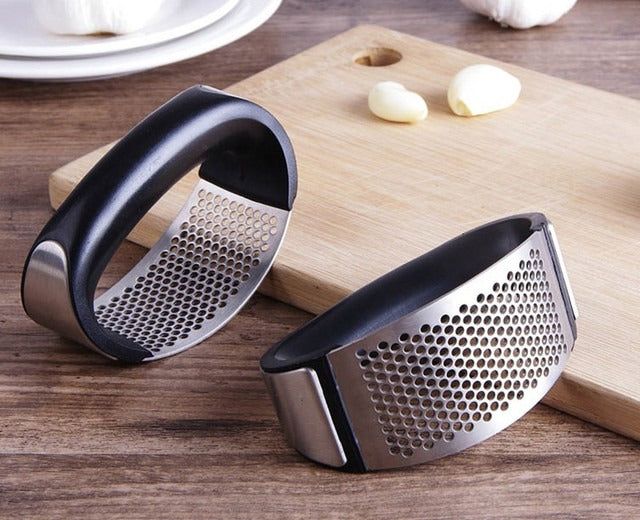 Manual Garlic Press Rocker with Handle