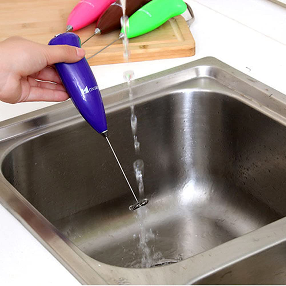 Cell Operated Coffee Beater Milk Drink Egg Whisk