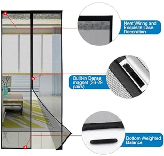 Magnetic Mosquito Mesh Door Net