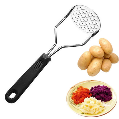 Potato Masher Stainless Steel Manual Kitchen Vegetable Ricer