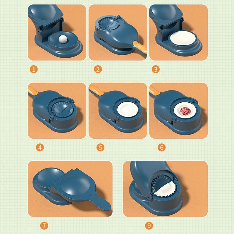 2-in-1 Dumpling Wrapper Tool Food Grade Manual Dumpling