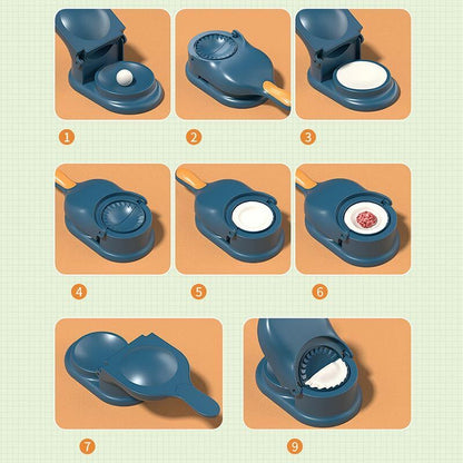 2-in-1 Dumpling Wrapper Tool Food Grade Manual Dumpling