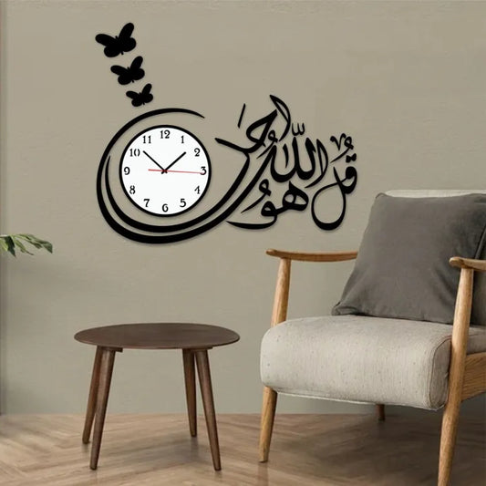 3d wall clock Wooden Wall Clock I
