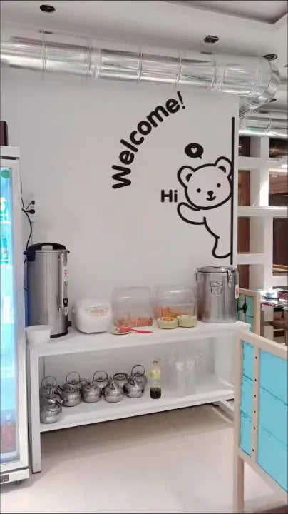3d wall art with cute teddy bear shaped