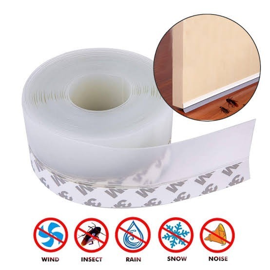 5 Meter Self Adhesive Door Seal Strip Weatherproof