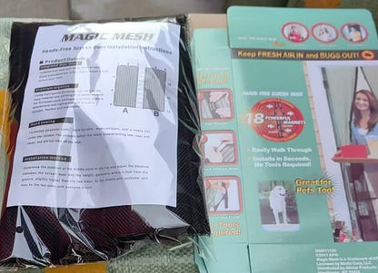 Premium Quality Mosquito Magic Mesh Door Curtain
