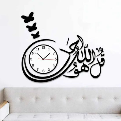 3d wall clock Wooden Wall Clock I
