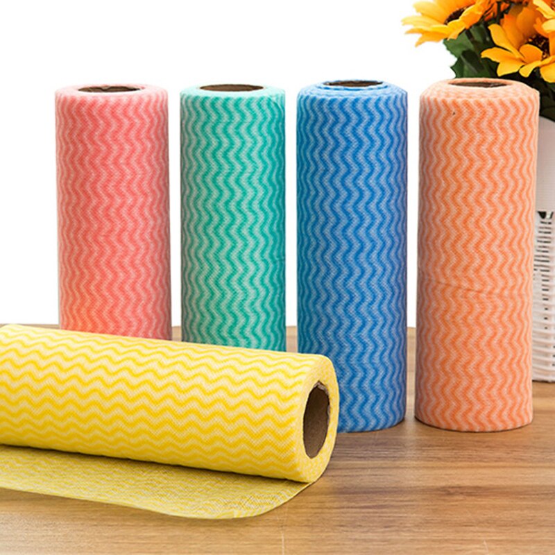 50 Sheet Roll Tissue Paper Cleaning Wipes