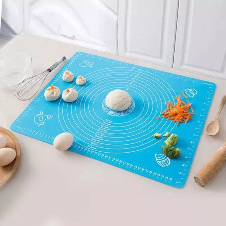 Silicone Baking Mat With Measurements Heat Resistant Cookie