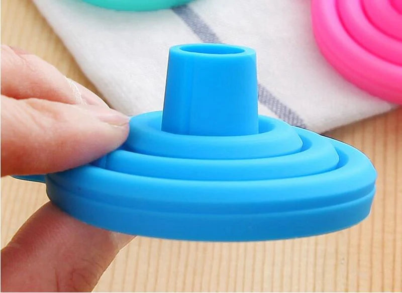 Silicone Oil Funnel, Kitchen Liquid Oil Dispensing Tool