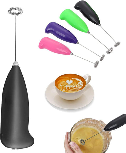 Cell Operated Coffee Beater Milk Drink Egg Whisk