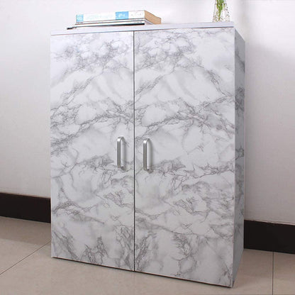 Self Adhesive White Marble Sheet For Kitchen