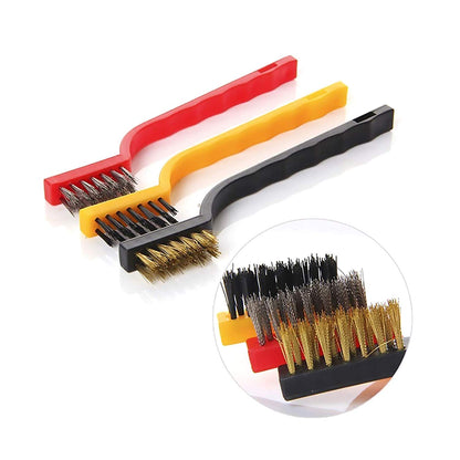 Gas Stove Cleaning Wire Brush Kitchen Tool Metal Fiber Brush