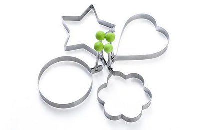 Pack of 4 Egg Shaper Kitchen Tools Star