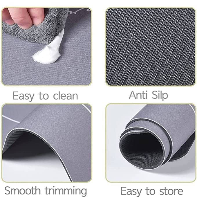 Nonslip Soft Rubber Bath Mat for Bathtub