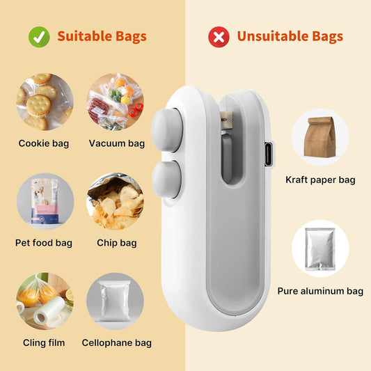 Heat Sealing Machine 2 in 1 Cutting