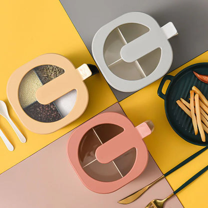 Combo Deal - 4 Section Spice Container Box