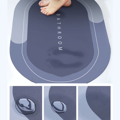 Nonslip Soft Rubber Bath Mat for Bathtub