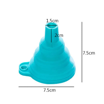 Silicone Oil Funnel, Kitchen Liquid Oil Dispensing Tool