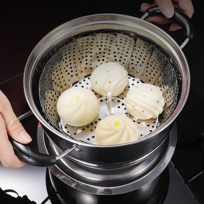 Stainless Steel Folding Vegetable Steamer Basket Stainless Steel