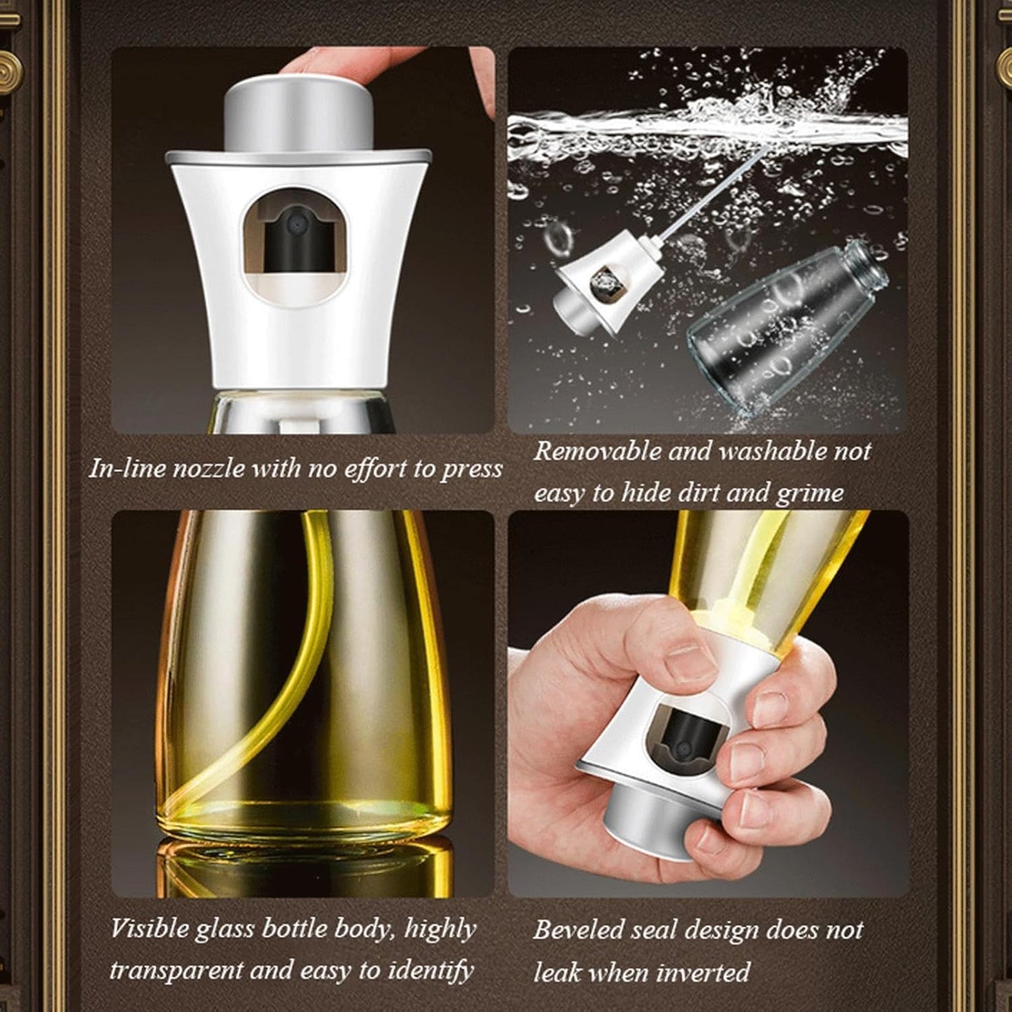 Oil Spray Dispenser / Oil Spray Bottle Pump