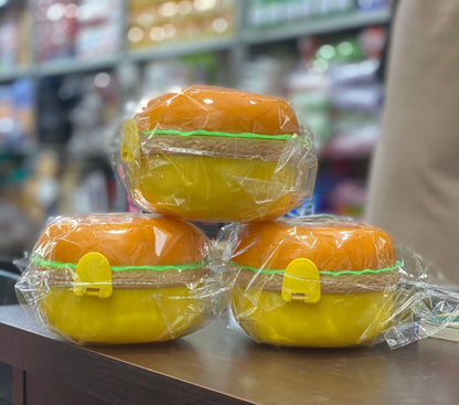 Lunch Box For Kids Burger Hamburger Shaped Multi