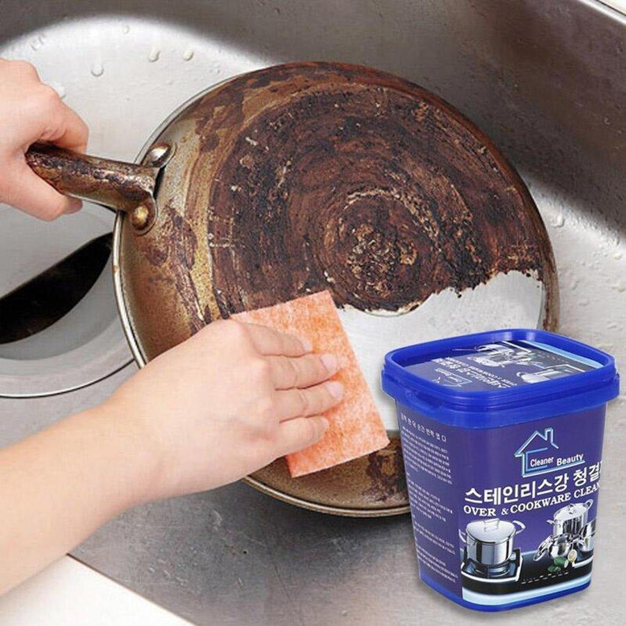 Cookware Cleaner Kitchen Washing Pot Bottom Black Scale