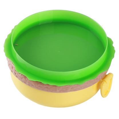 Lunch Box For Kids Burger Hamburger Shaped Multi