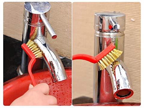 Gas Stove Cleaning Wire Brush Kitchen Tool Metal Fiber Brush
